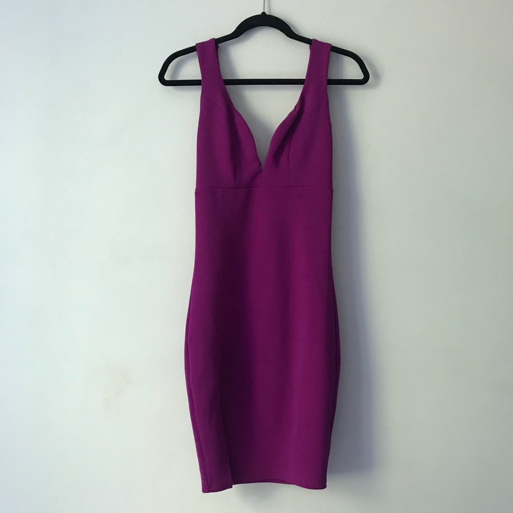 Purple dress